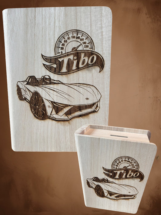 Spaarpot in boekvorm